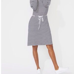 Nautica Navy and White Striped Top